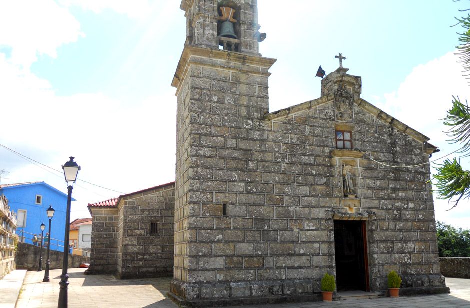 Boiro Turismo - Igrexa parroquial de Santiago de Lampón